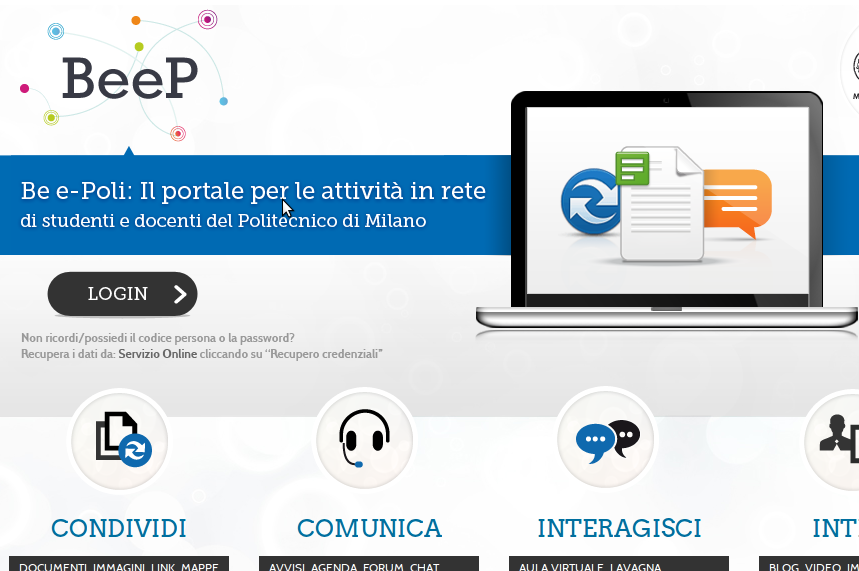 Tecnologie per la didattica: Beep sostituirà Corsi OnLine