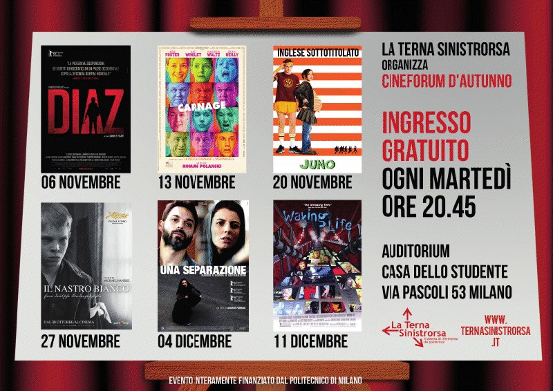 Cineforum Autunnale 2012