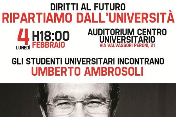 Diritti al Futuro: ripartiamo dall’università