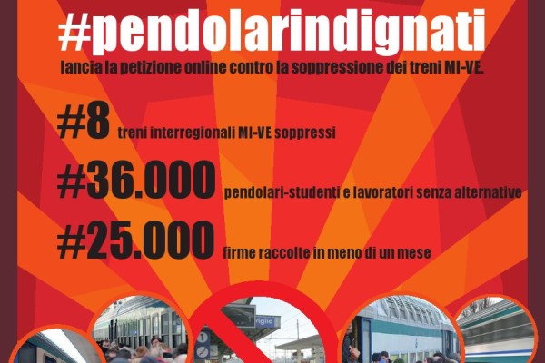 Soppressione Treni Milano-Venezia: NO grazie