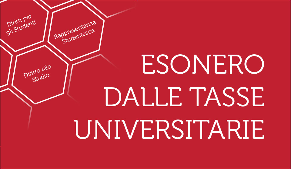 RICHIESTA DI ESONERO DELLE TASSE UNIVERSITARIE