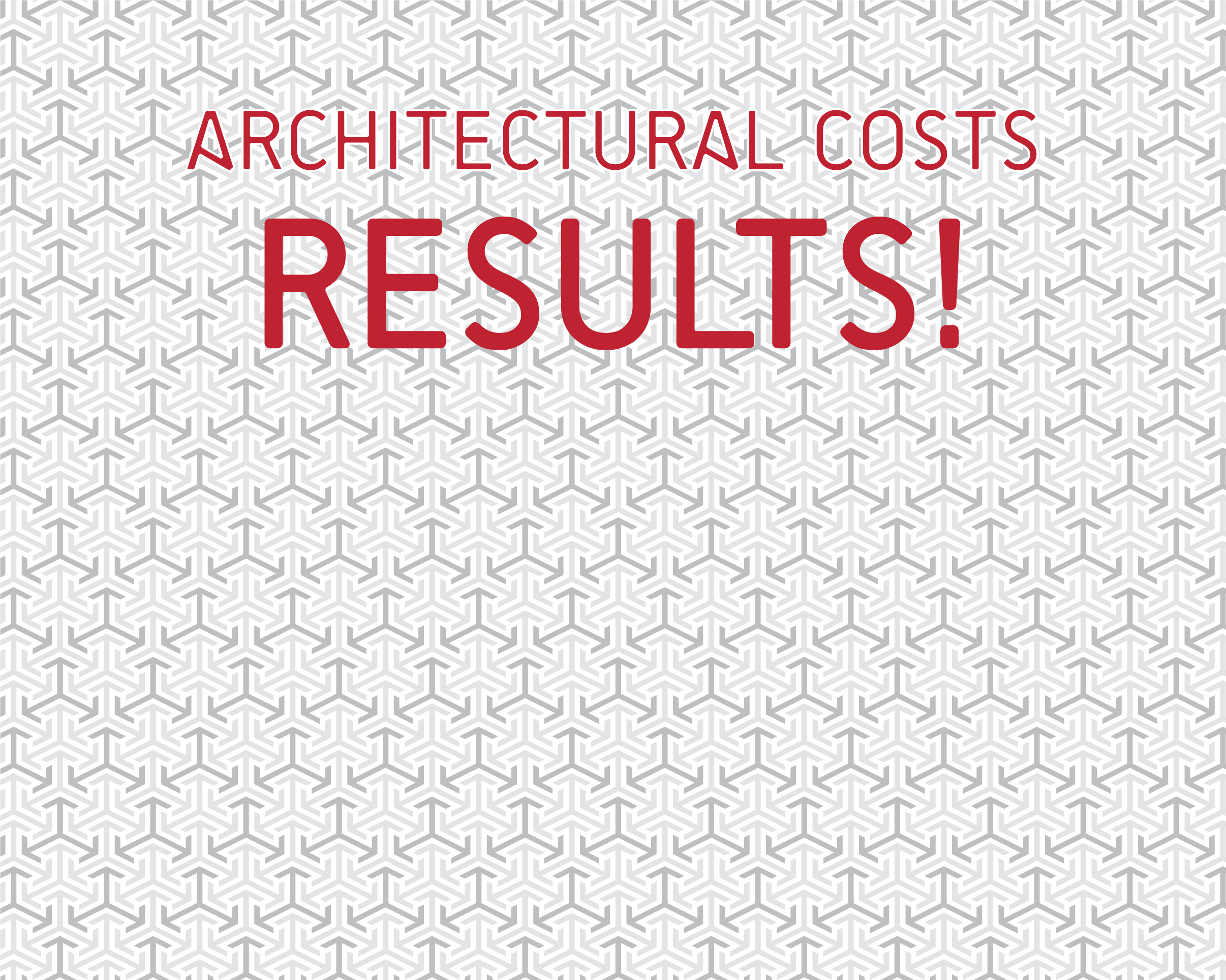 Esiti sondaggio costi ad architettura e risultati ottenuti
