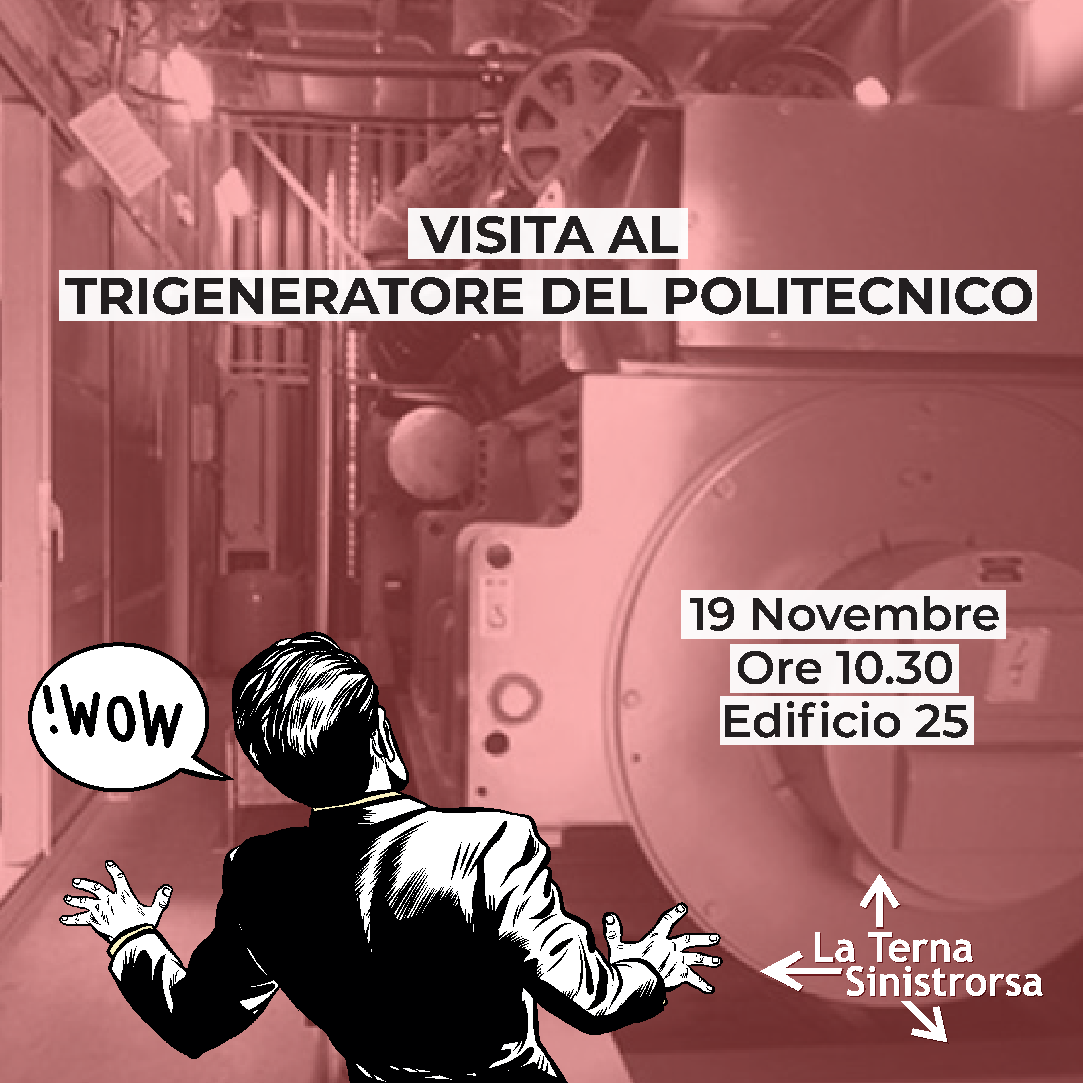 Visita al Trigeneratore del Politecnico